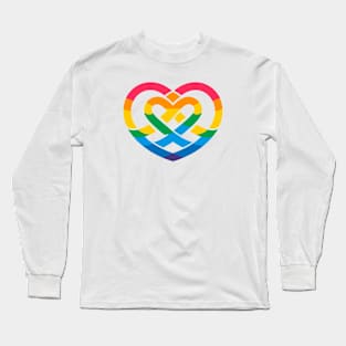 Hearts Connecting Long Sleeve T-Shirt